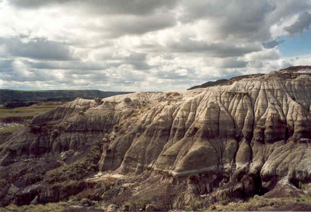 badlands in alberta