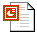 icon for PowerPoint document