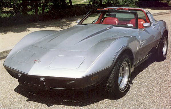 A Picture of an original 1978 Corvette
